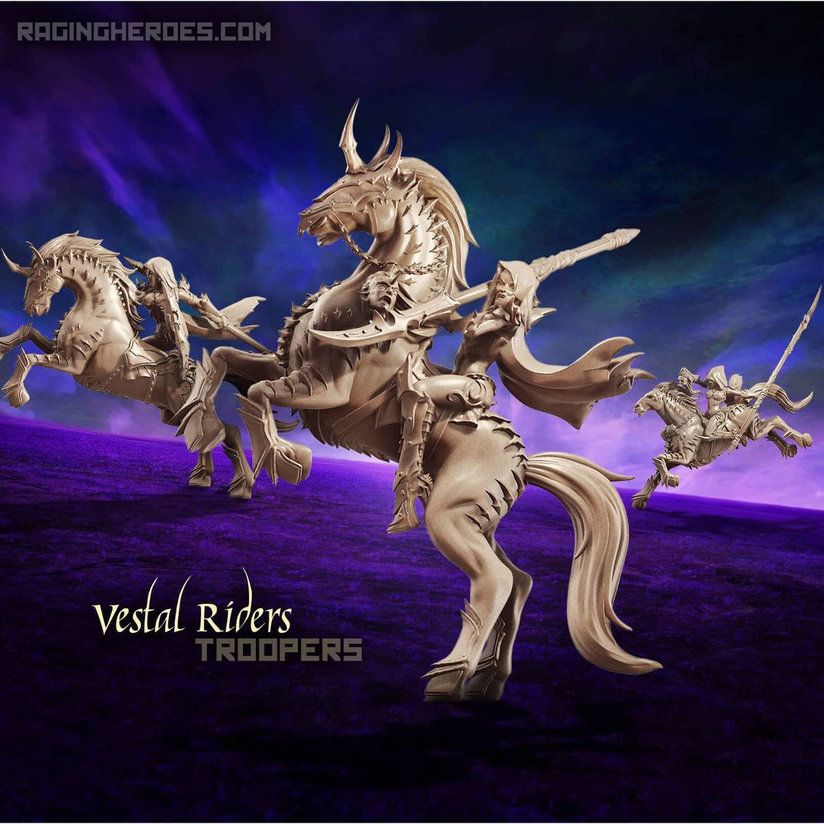 Vestal Riders Pack (DE - F) - Raging Heroes