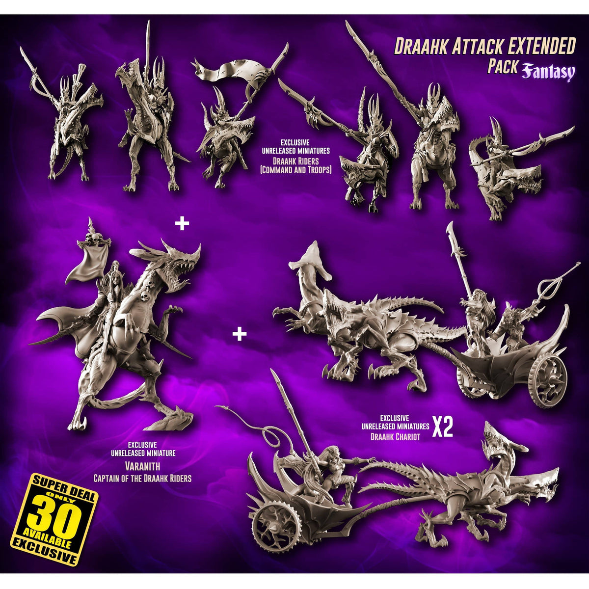 EXCLUSIVE Draahk Attack EXTENDED Pack (DE - F) - Raging Heroes