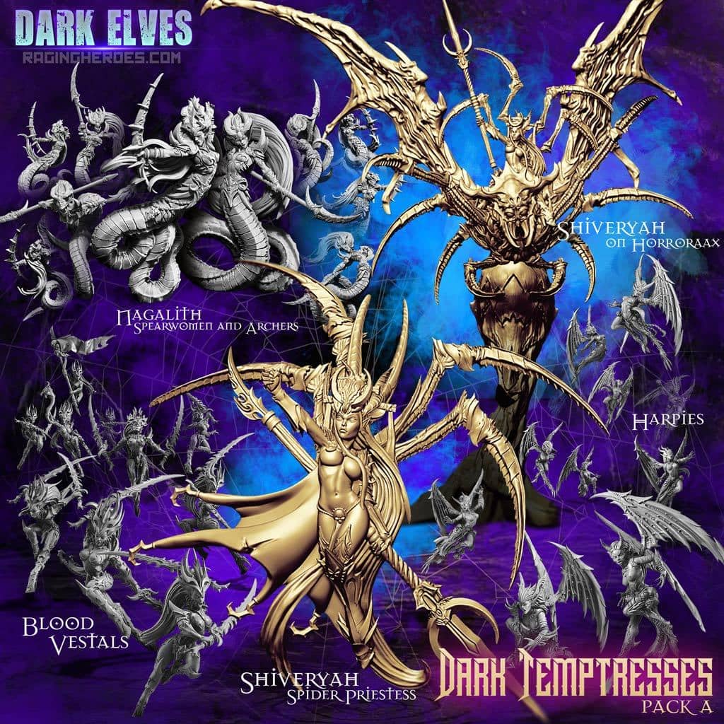 Dark Temptresses Packs (DE - F)