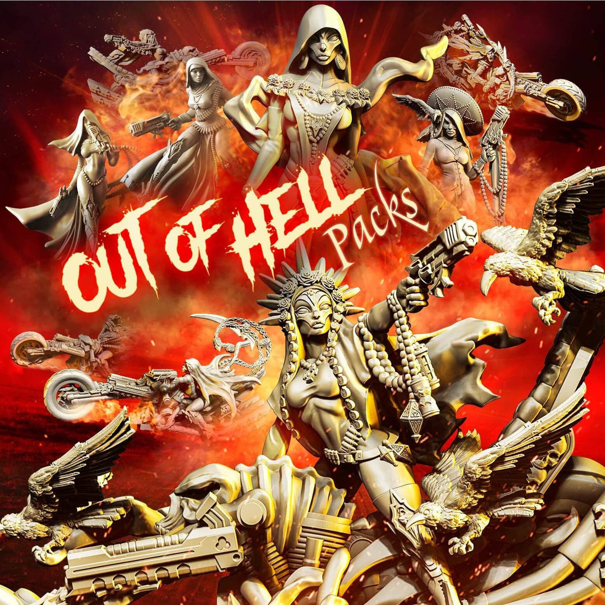 Out of Hell Packs (SoEM - SF) - Raging Heroes