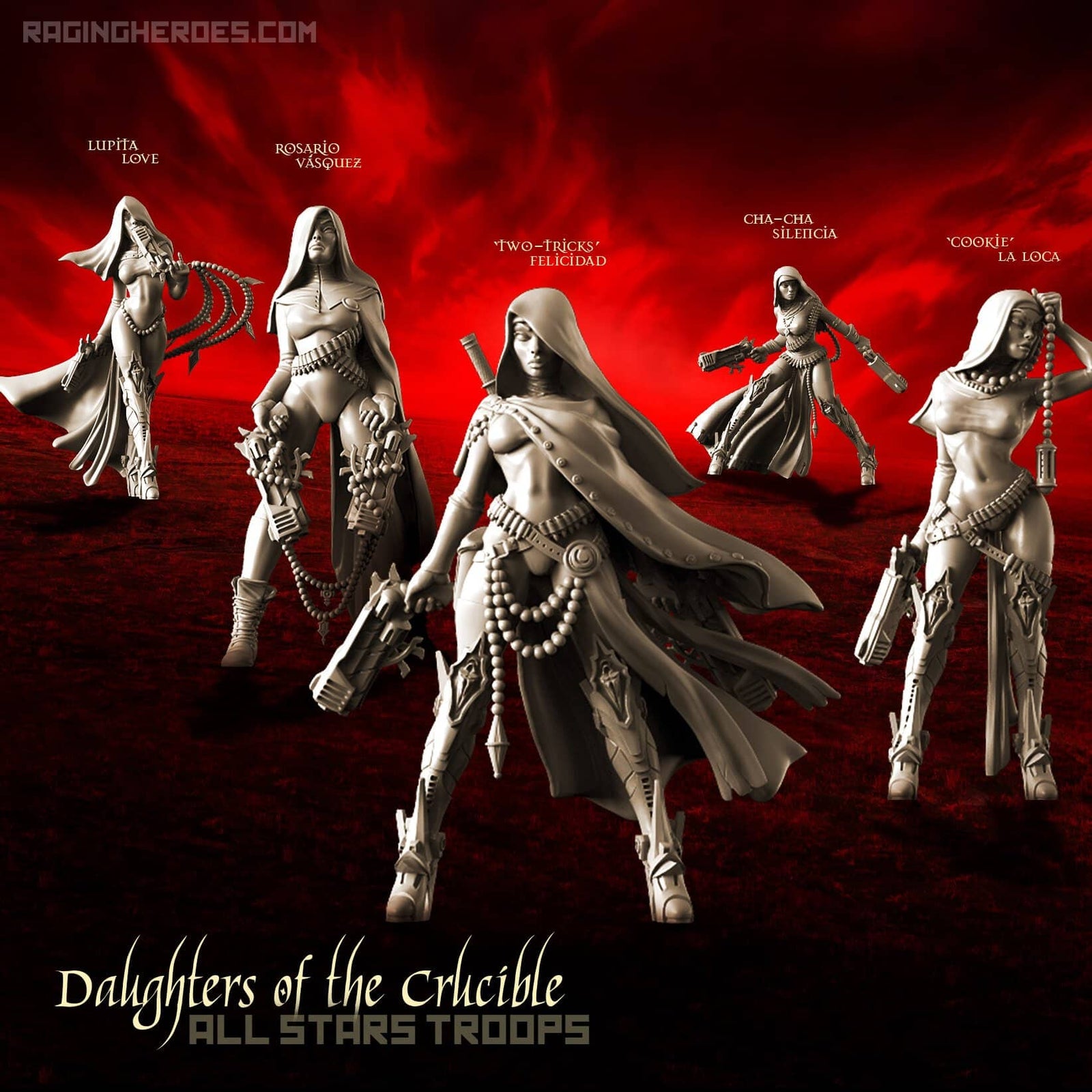 Daughters of the Crucible - All Stars TROOPS (Sisters SF)