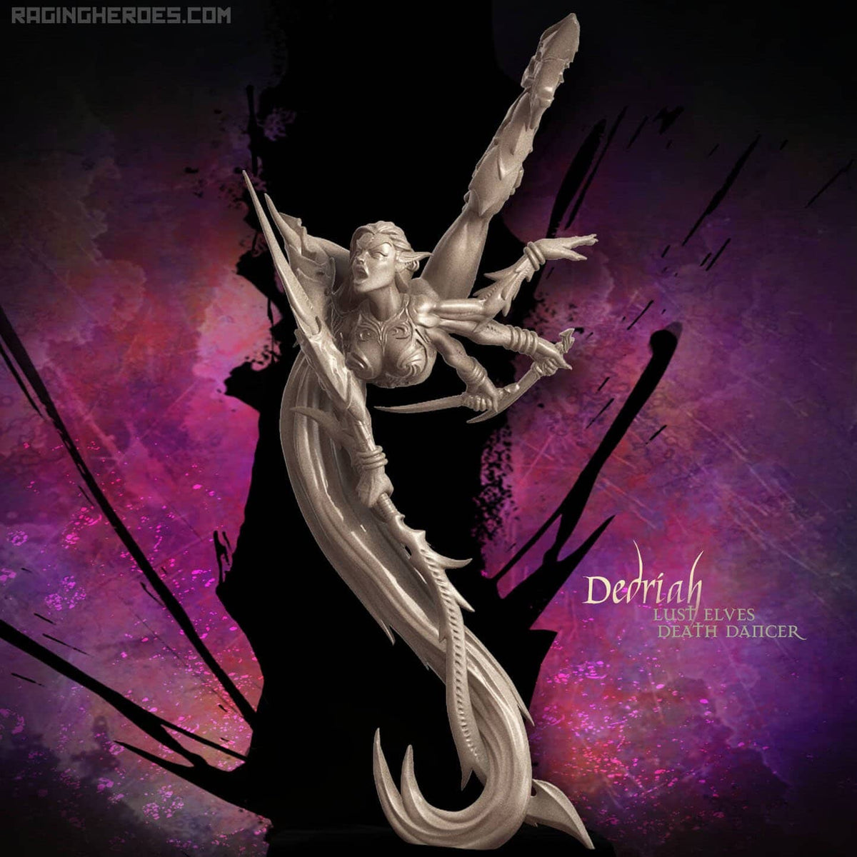 Dedriah, DD CG (LE – F/SF) - Raging Heroes