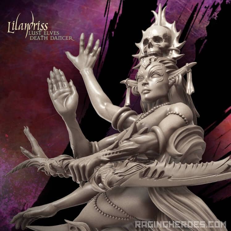 Lilandriss, DD CG (LE – F/SF) - Raging Heroes