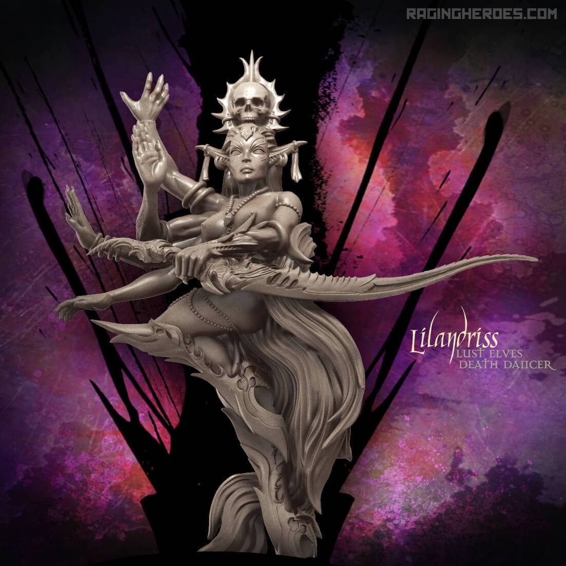 Lilandriss, DD CG (LE – F/SF) - Raging Heroes