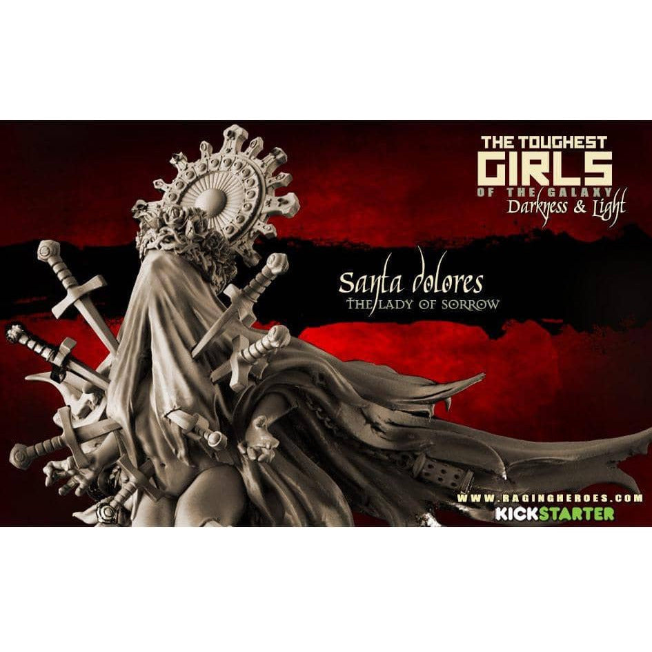 Santa Dolores, The Lady of Sorrow, Psychic Seer (Sisters - F/SF) - Raging Heroes