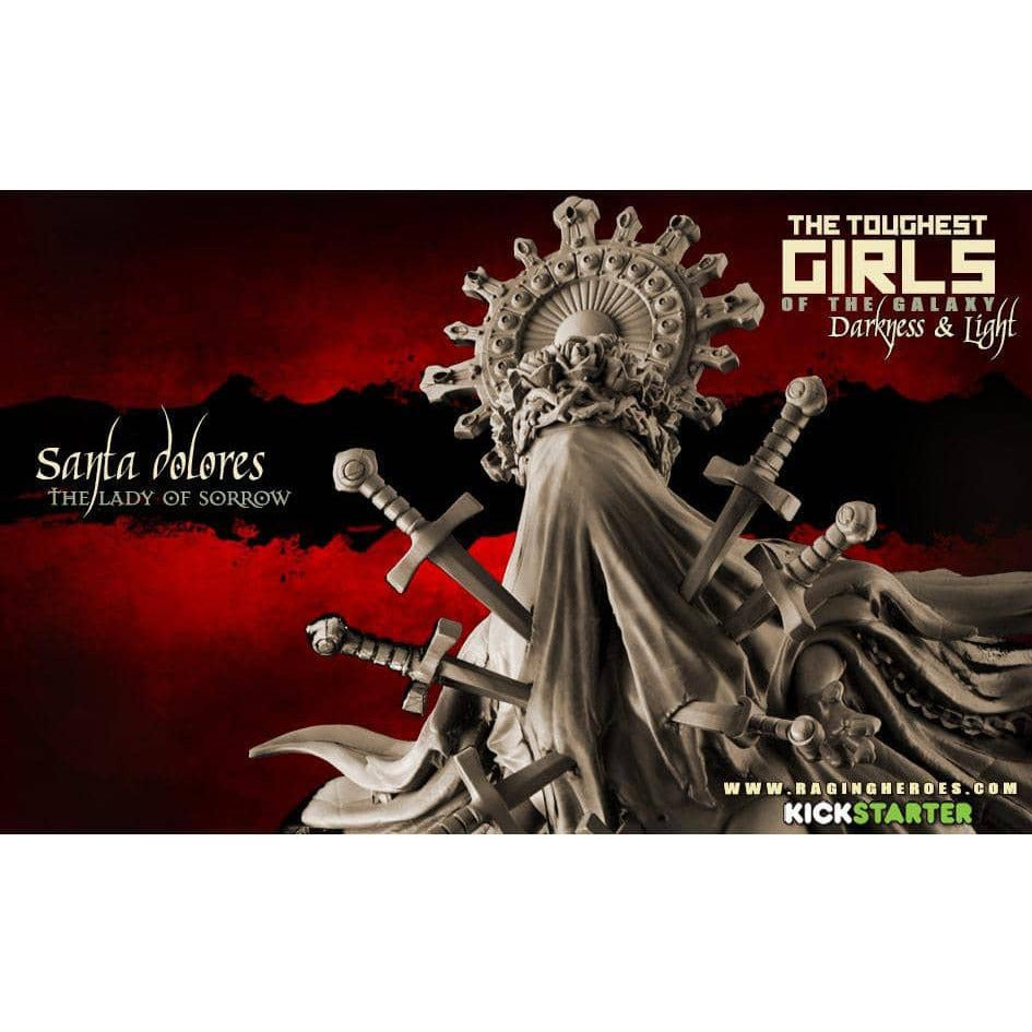 Santa Dolores, The Lady of Sorrow, Psychic Seer (Sisters - F/SF) - Raging Heroes