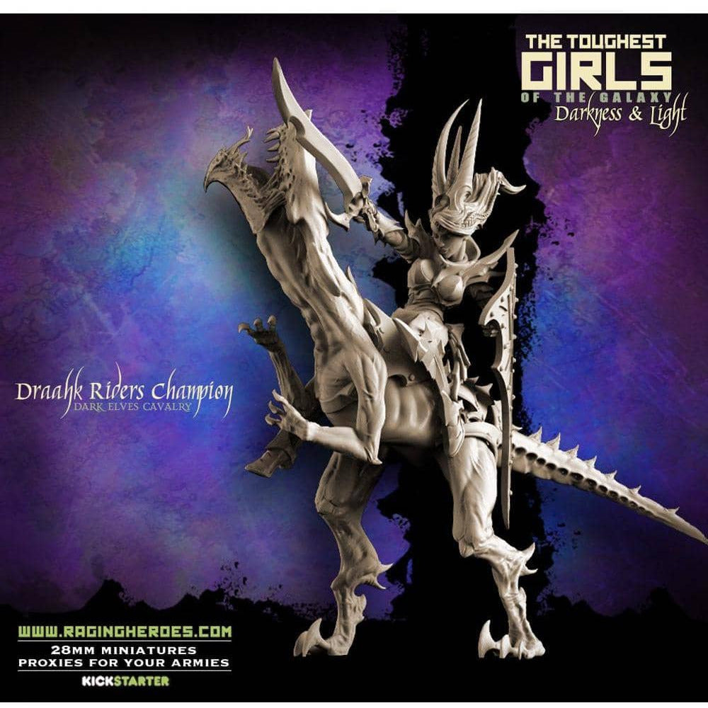 Draahk Riders - Command Group (DE - F) - Raging Heroes