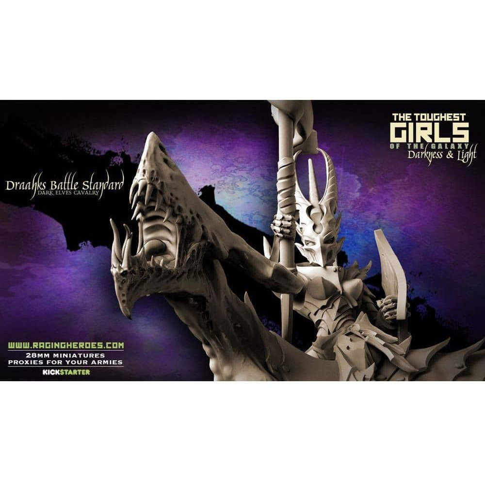 Draahk Riders - Command Group (DE - F) - Raging Heroes