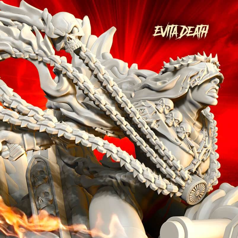 Evita Death, Hell Rider Daughter (SoEM - SF) - Raging Heroes