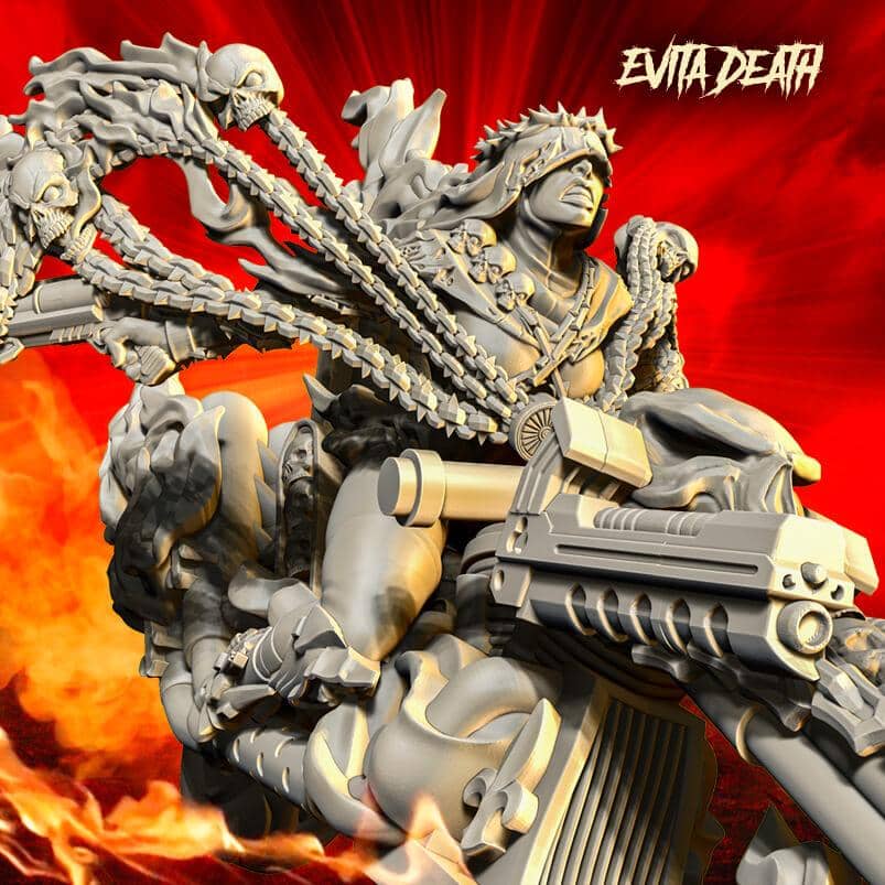 Evita Death, Hell Rider Daughter (SoEM - SF) - Raging Heroes