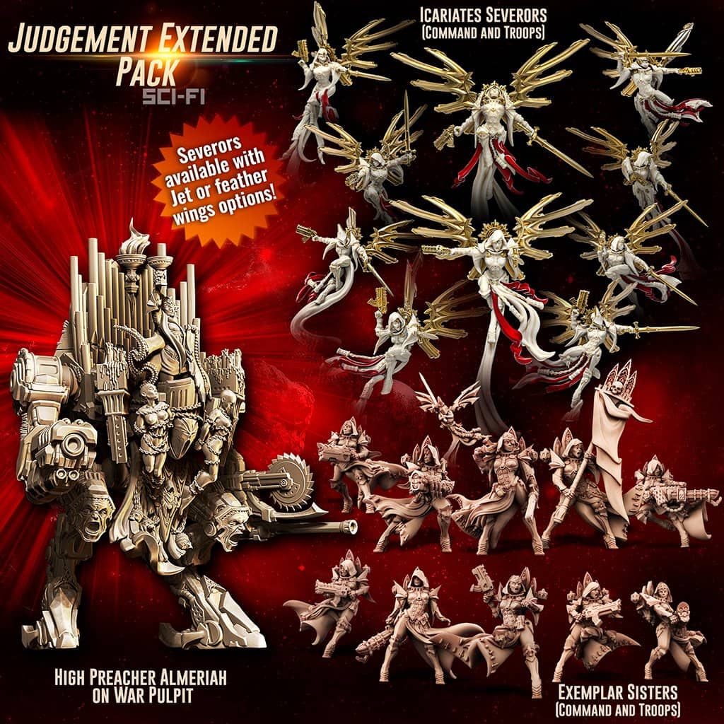 Judgement Extended Pack Feat Almeriah (Sisters - SF) - Raging Heroes