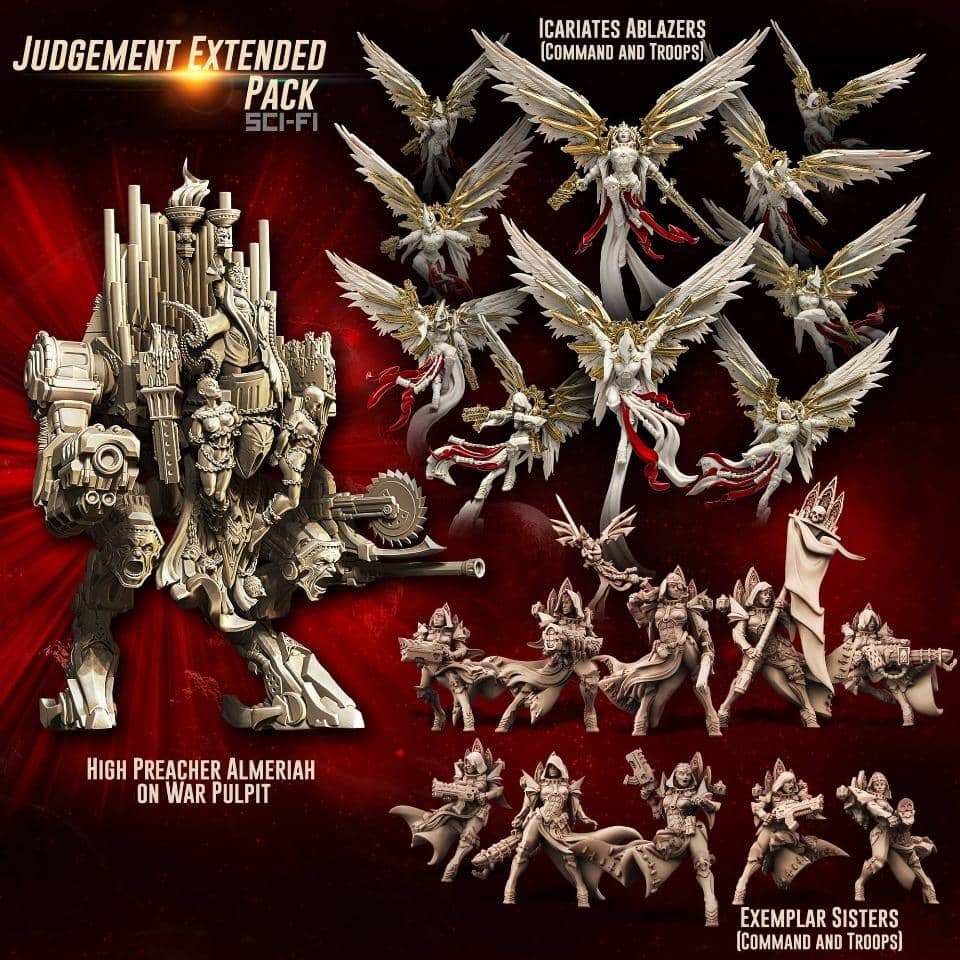 Judgement Extended Pack Feat Almeriah (Sisters - SF) - Raging Heroes