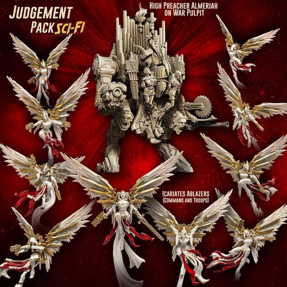 Judgement Pack Feat Almeriah (Sisters - SF) - Raging Heroes