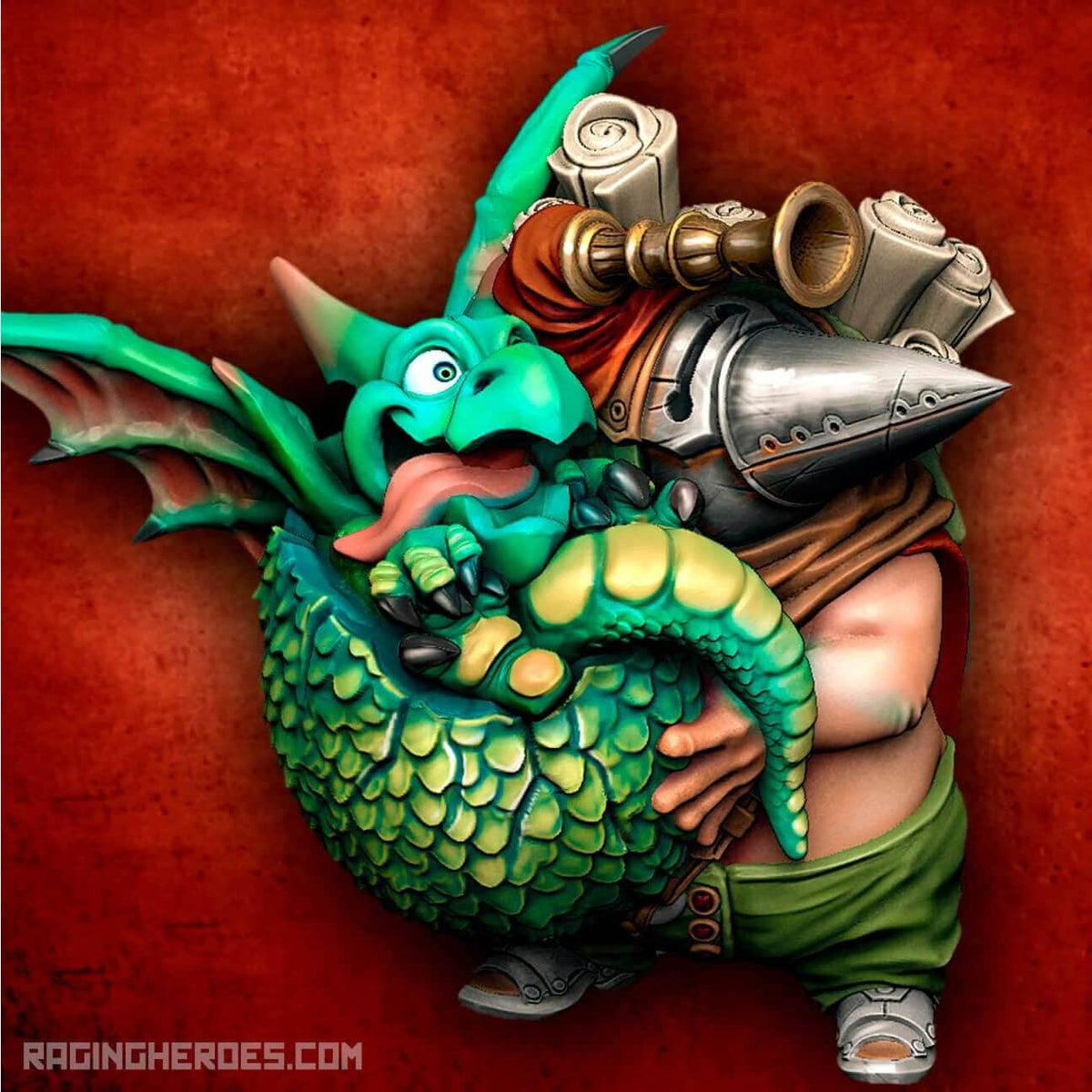 Kwapek &amp; Dragon - Easter Limited Edition (Sisters – F/SF) - Raging Heroes