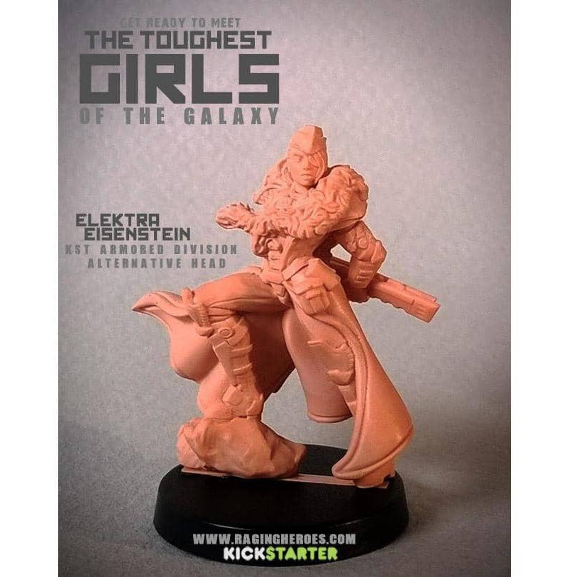 Commander Elektra Eisenstein, Armoured Division (KST) - Raging Heroes