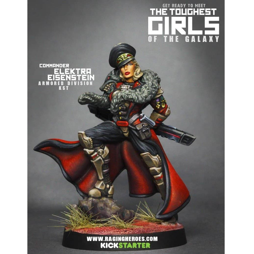 Commander Elektra Eisenstein, Armoured Division (KST) - Raging Heroes