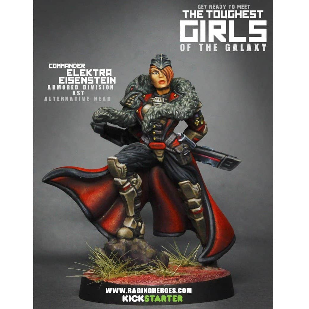 Commander Elektra Eisenstein, Armoured Division (KST) - Raging Heroes