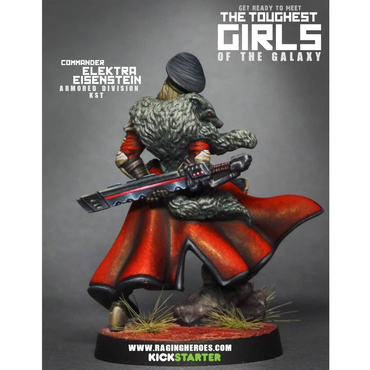 Commander Elektra Eisenstein, Armoured Division (KST) - Raging Heroes