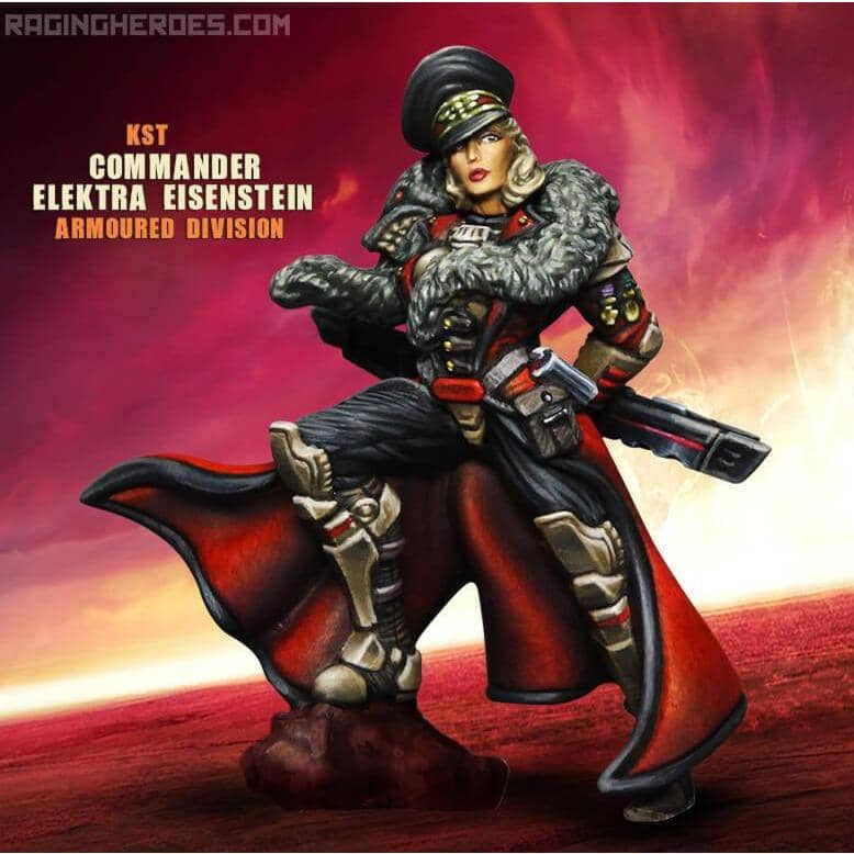 Commander Elektra Eisenstein, Armoured Division (KST) - Raging Heroes