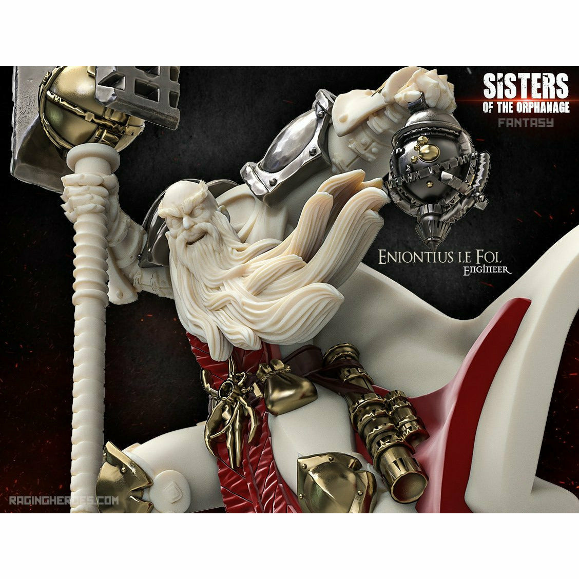 Eniontius le Fol, Engineer (Sisters - F) - Raging Heroes