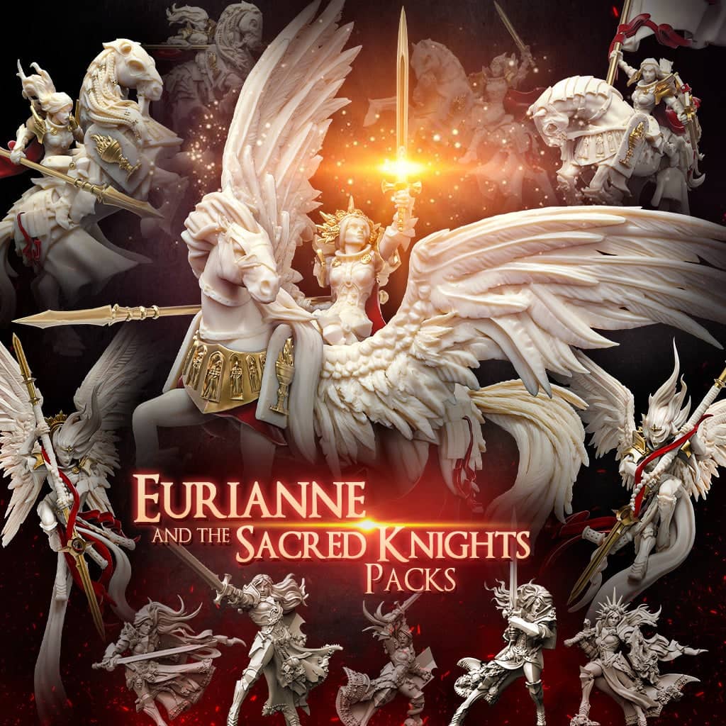 Eurianne und The Sacred Knights Packs (Schwestern - F)