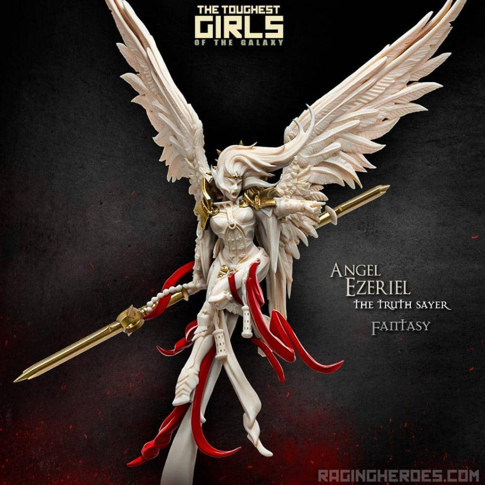 New Angel Ezeriel, the Truth Sayer CG (Sisters - F) - Raging Heroes