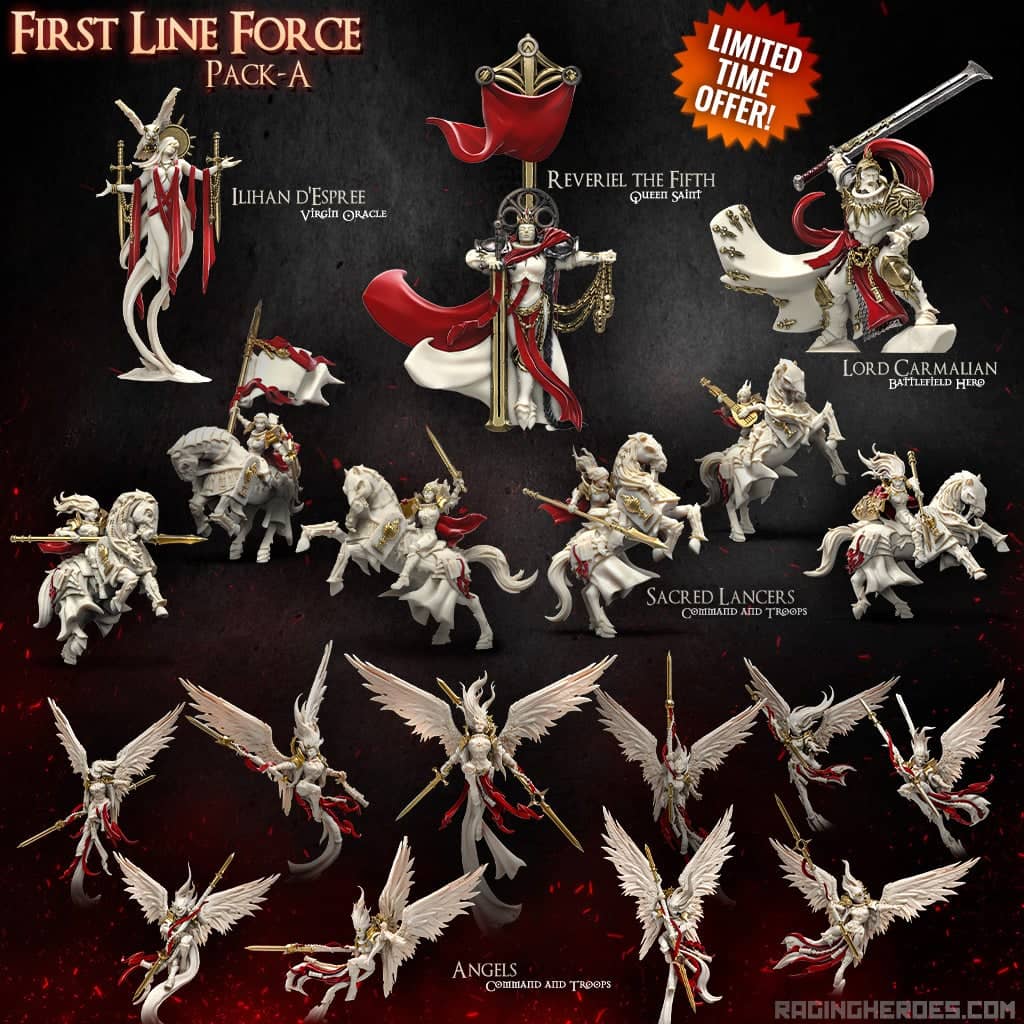 First Line Force (Sisters - F) - Raging Heroes