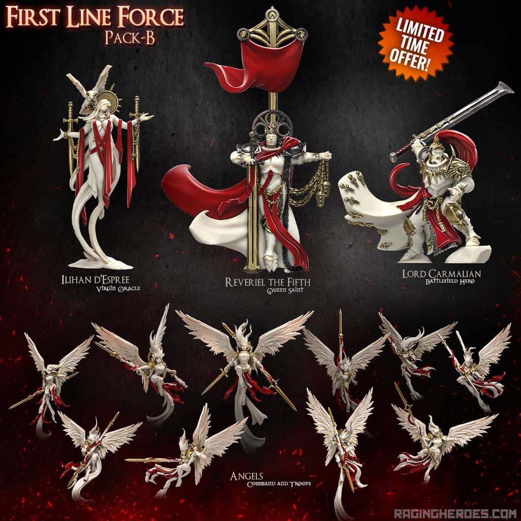 First Line Force (Sisters - F) - Raging Heroes