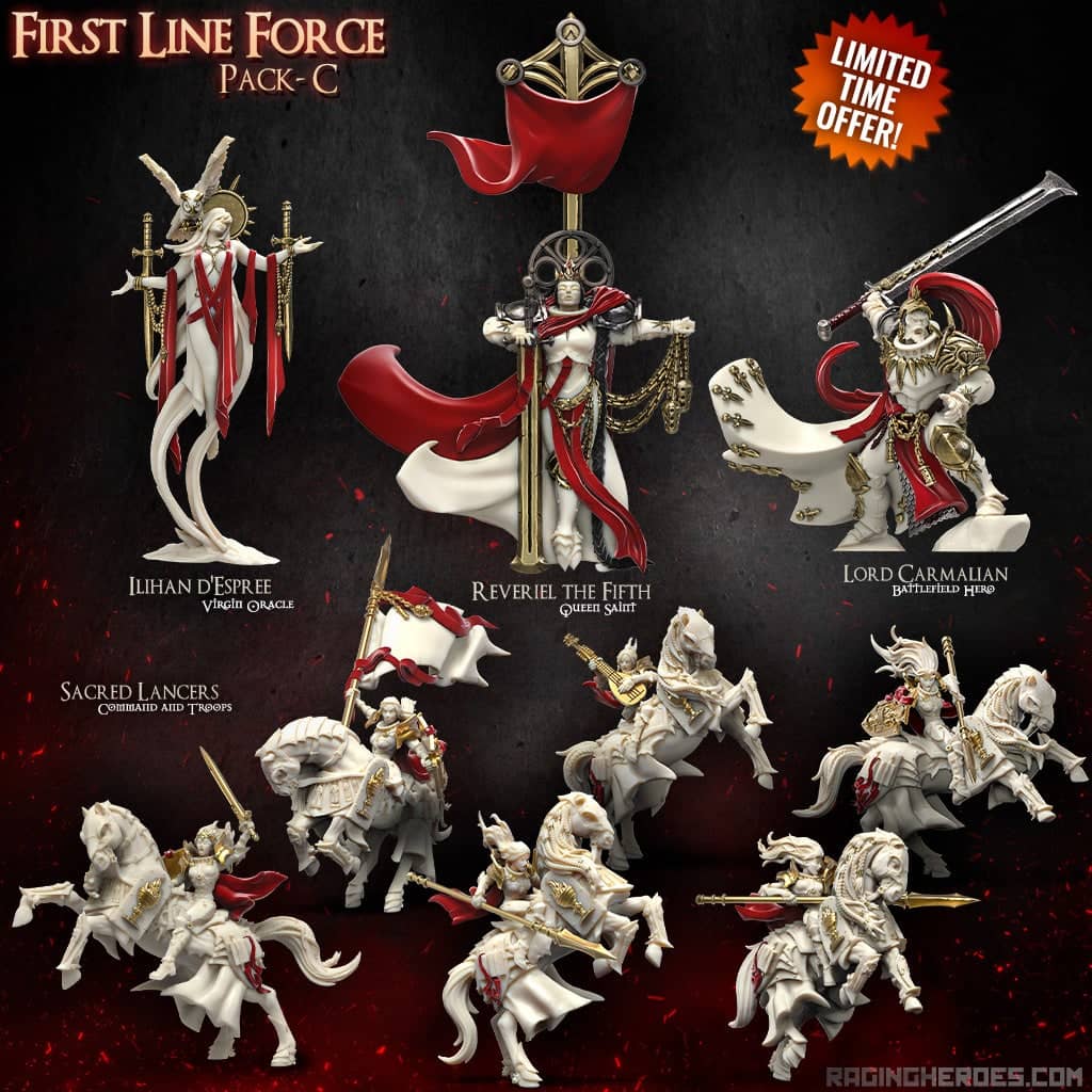 First Line Force (Sisters - F) - Raging Heroes