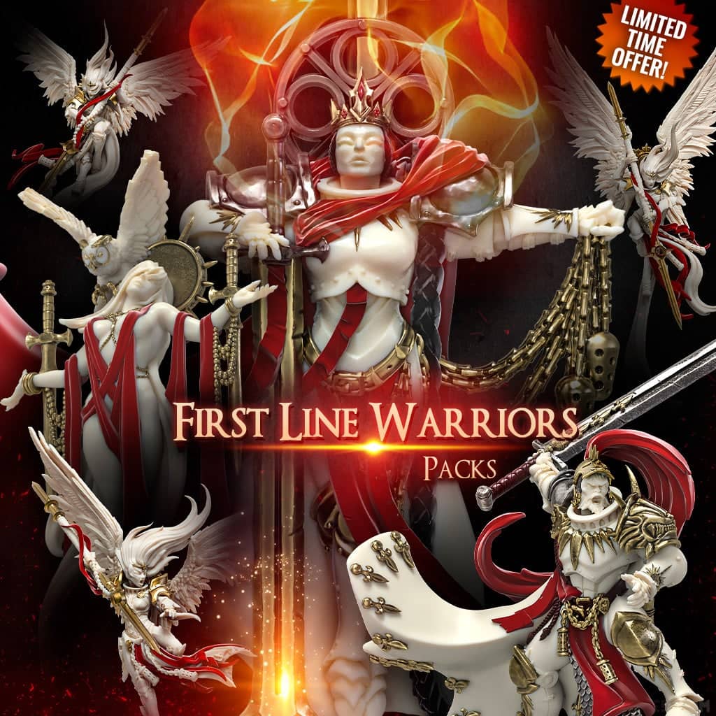 Primeira linha Warriors (irmãs - F)