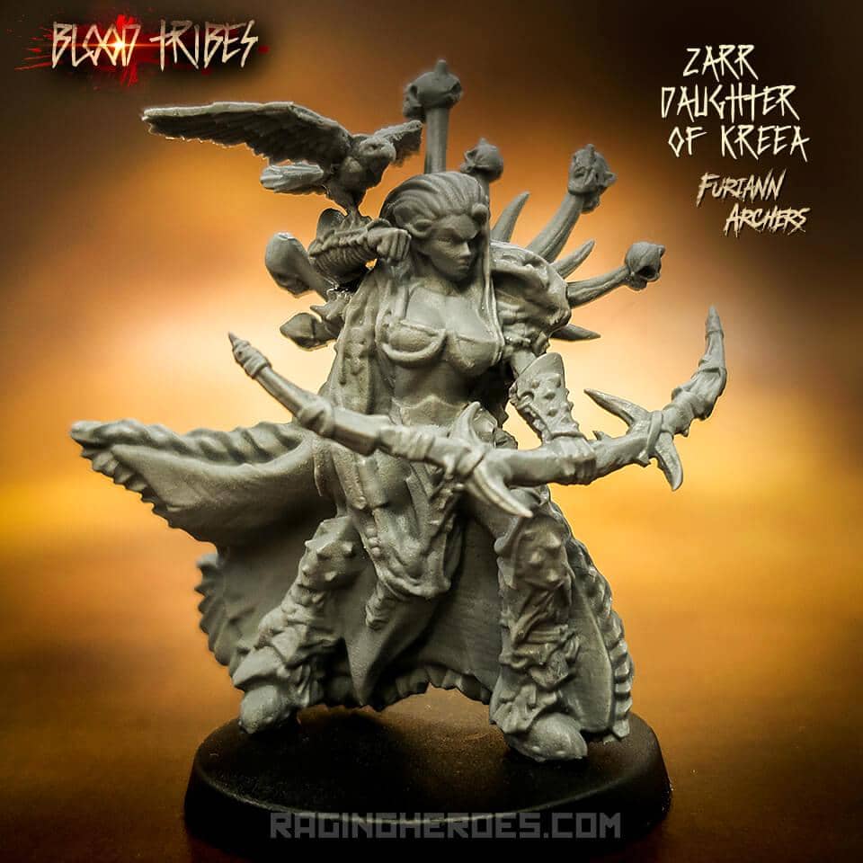 Zarr, Daughter of Kreea - AR CG (BT - F) - Raging Heroes