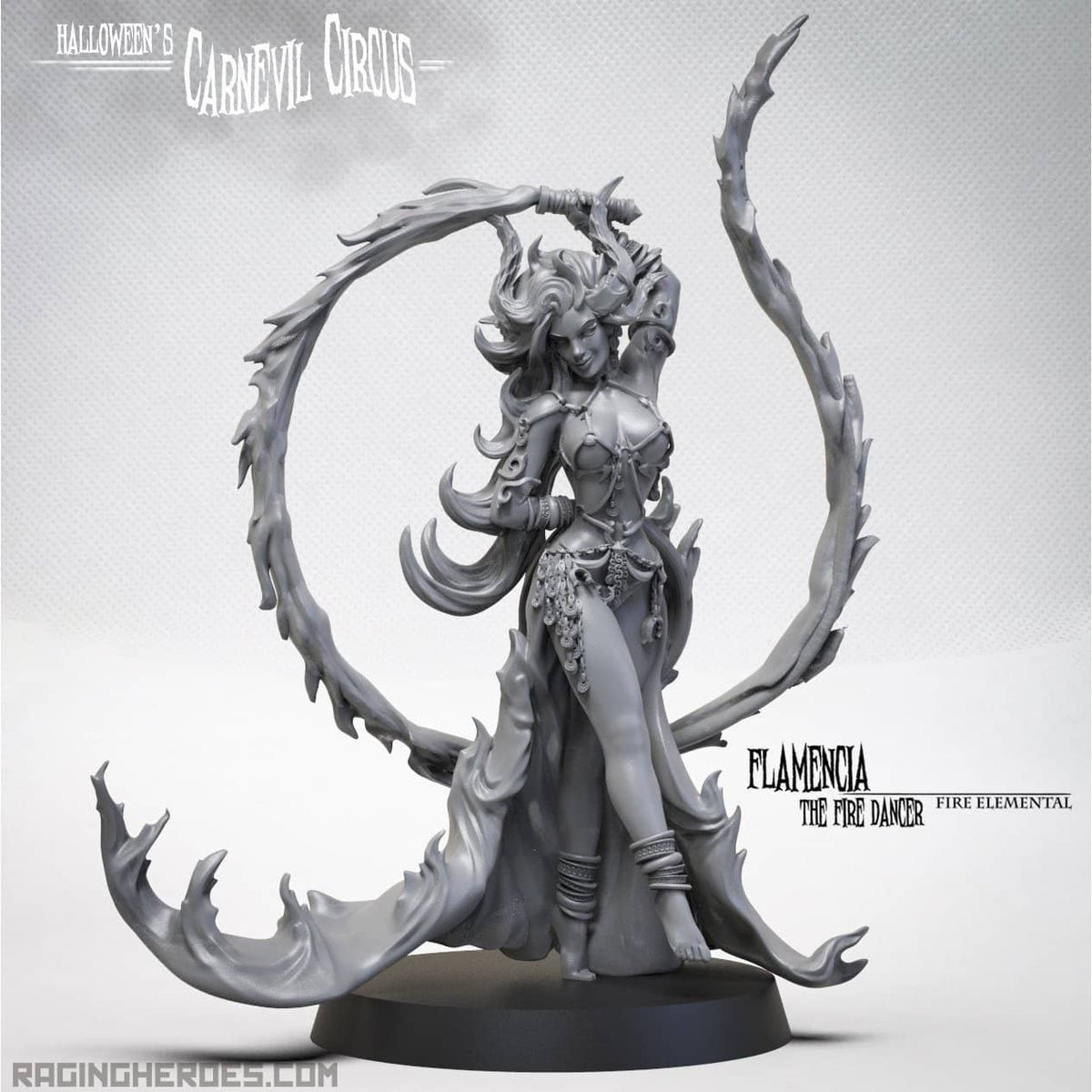 Flamencia the Fire Dancer, Fire Elemental (CC - F) - Raging Heroes
