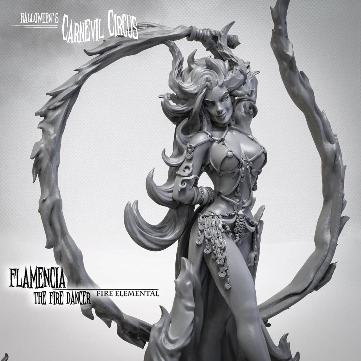 Flamencia the Fire Dancer, Fire Elemental (CC - F) - Raging Heroes