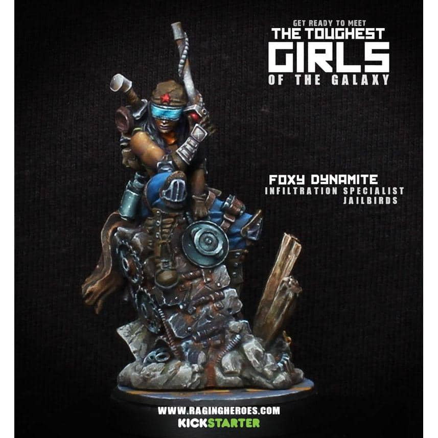 Foxy Dynamite, Infiltration Specialist (JB) - Raging Heroes
