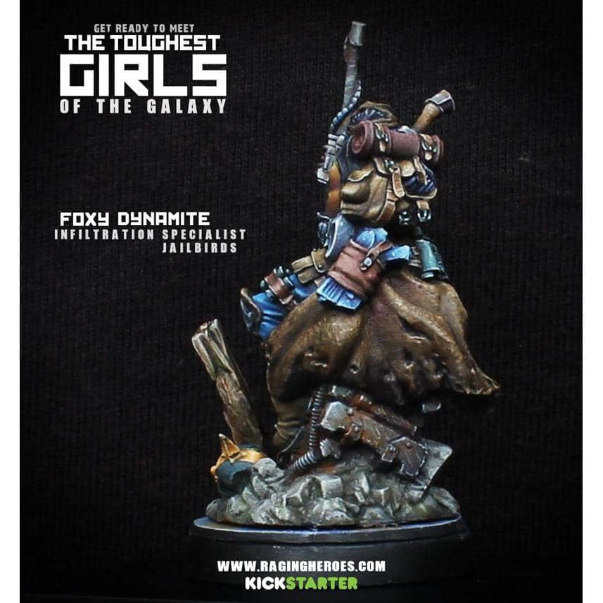 Foxy Dynamite, Infiltration Specialist (JB) - Raging Heroes