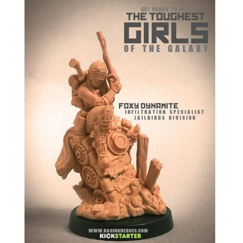 Foxy Dynamite, Infiltration Specialist (JB) - Raging Heroes