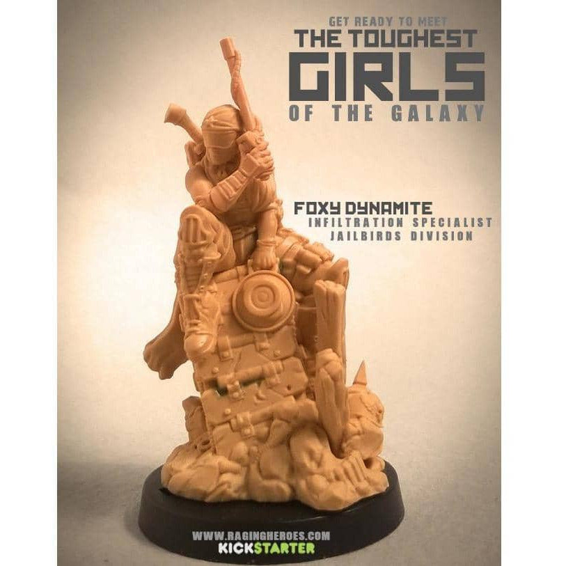 Foxy Dynamite, Infiltration Specialist (JB) - Raging Heroes