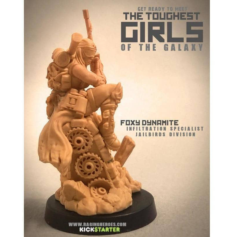 Foxy Dynamite, Infiltration Specialist (JB) - Raging Heroes