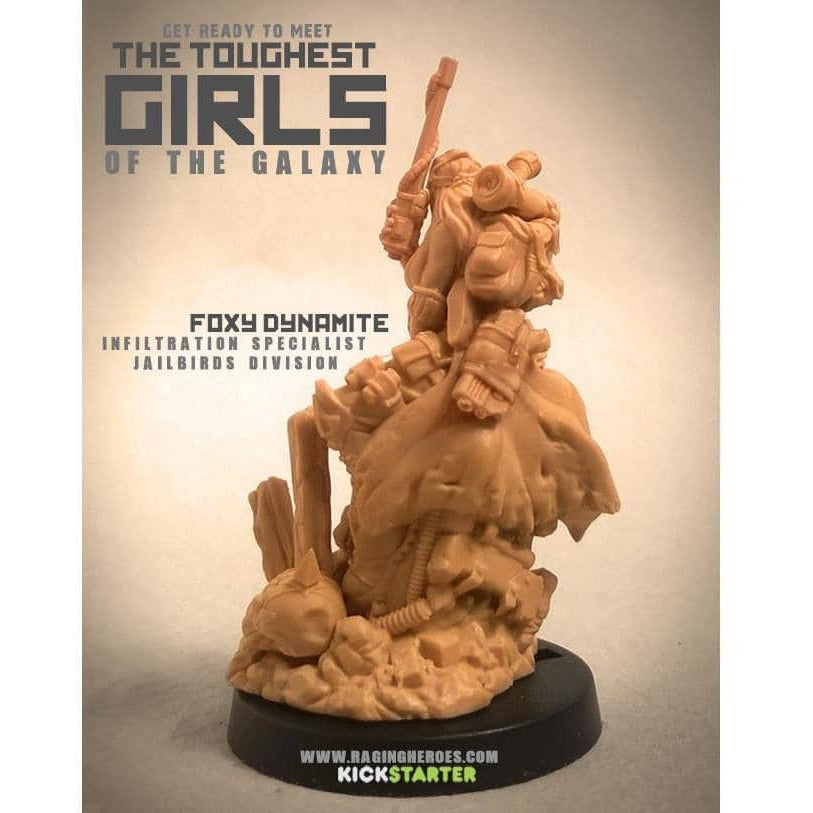 Foxy Dynamite, Infiltration Specialist (JB) - Raging Heroes