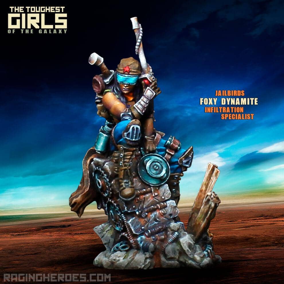 Foxy Dynamite, Infiltration Specialist (JB) - Raging Heroes