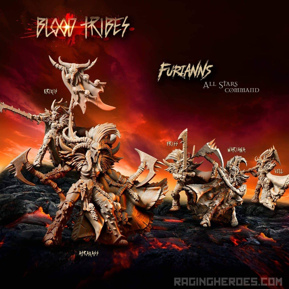 Furianns All-Stars - Command Group (BT - F) - Raging Heroes