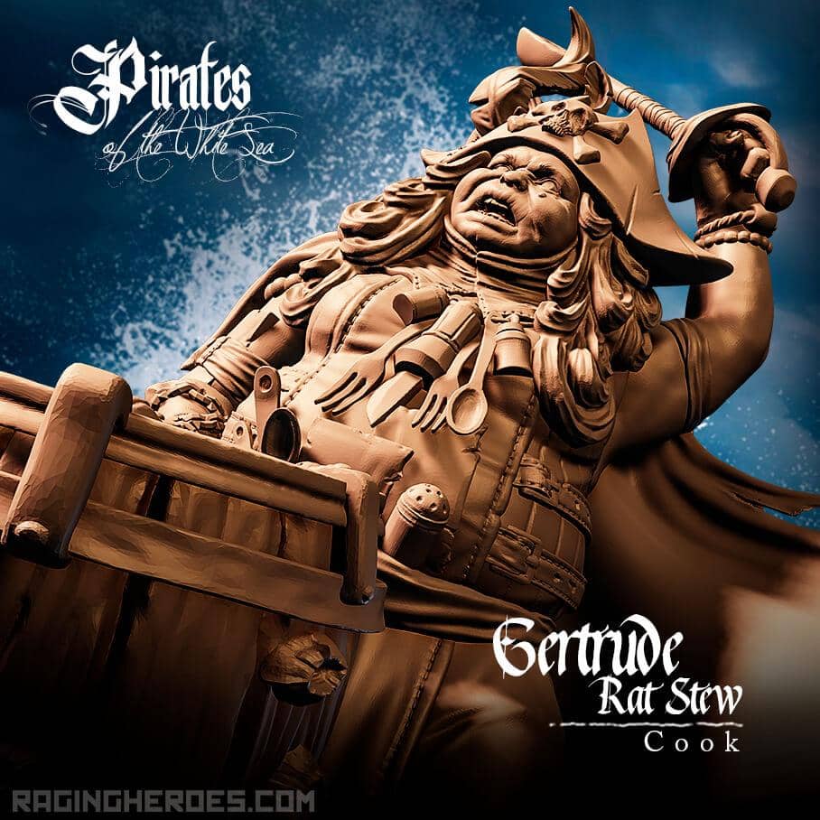Gertrude Rat Stew, Cook (P - F) - Raging Heroes