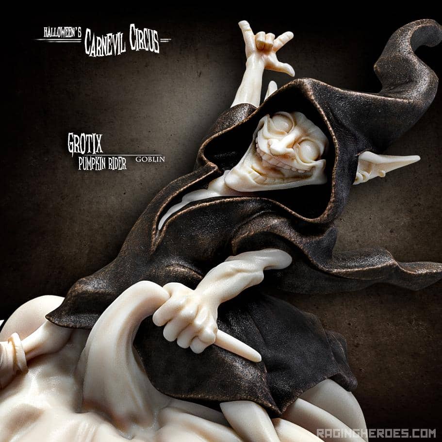 Grotix Pumpkin Rider, Goblin (CC - F) - Raging Heroes
