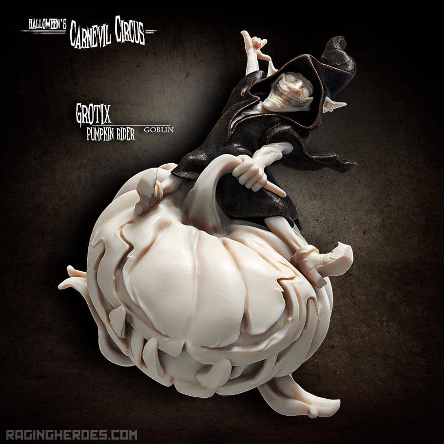 Grotix Pumpkin Rider, Goblin (CC - F)