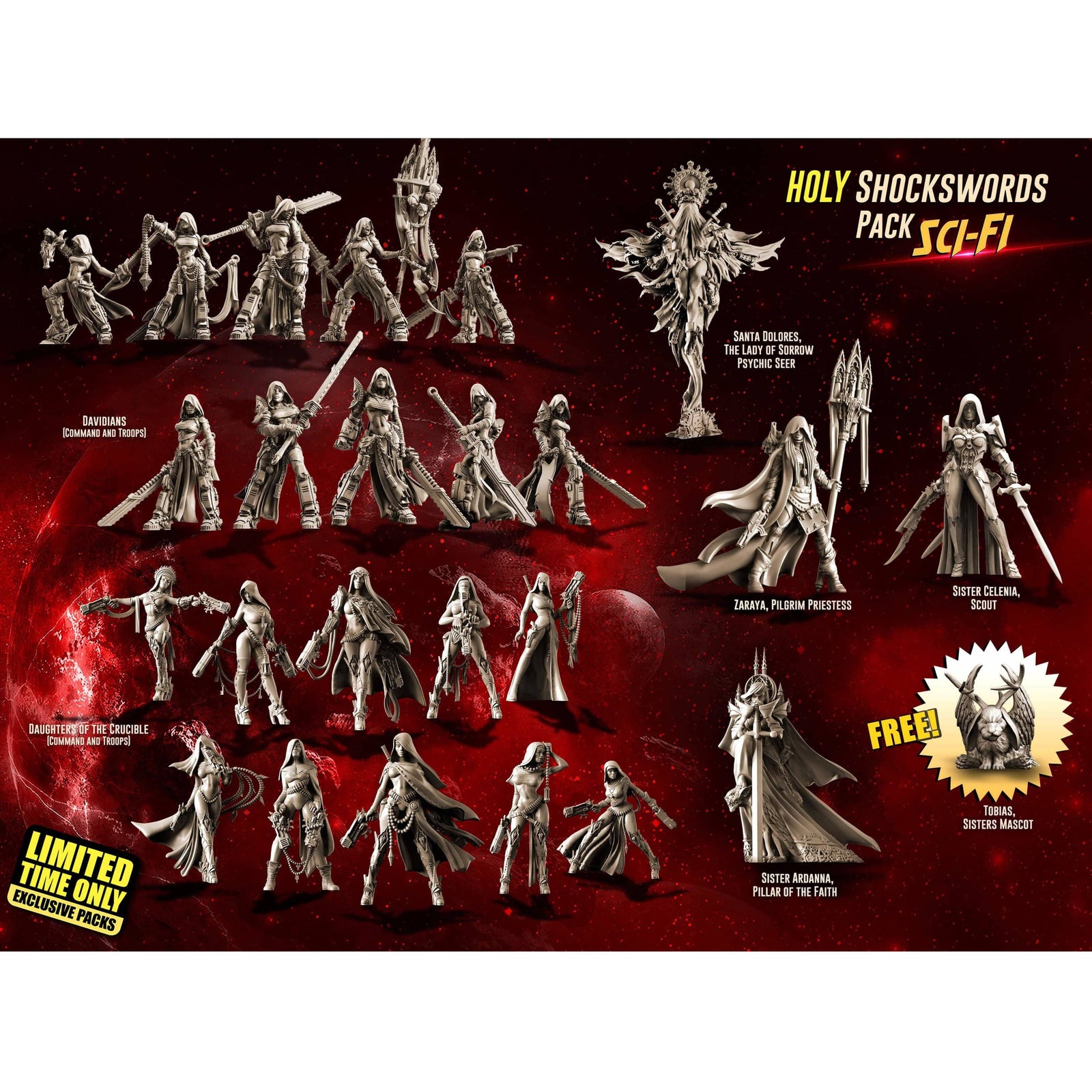 Holy Shockswords Pack (Soem - SF) (Feat.Davidians)