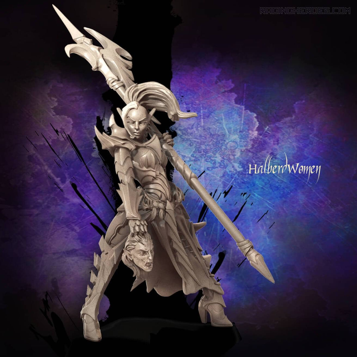 HalberdWomen - TROOPS (DE - F) - Raging Heroes
