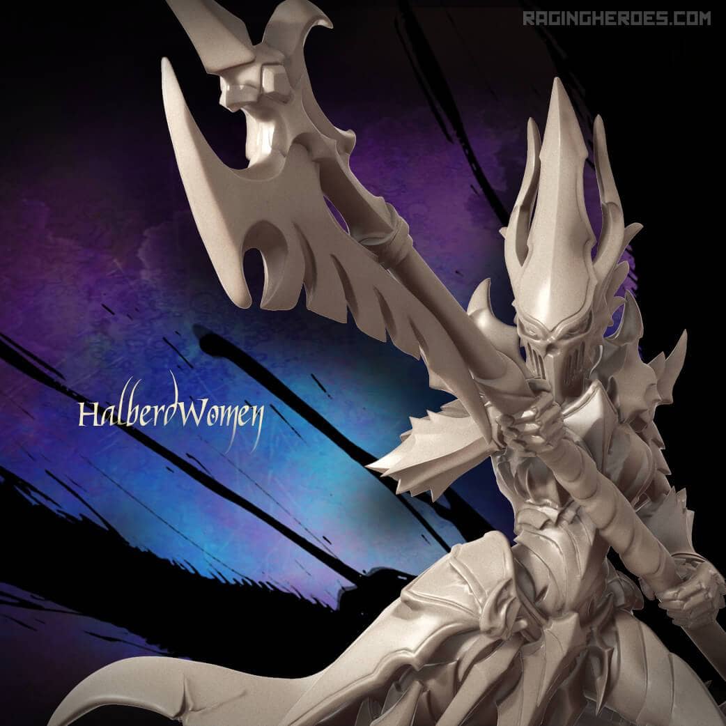 HalberdWomen - TROOPS (DE - F) - Raging Heroes