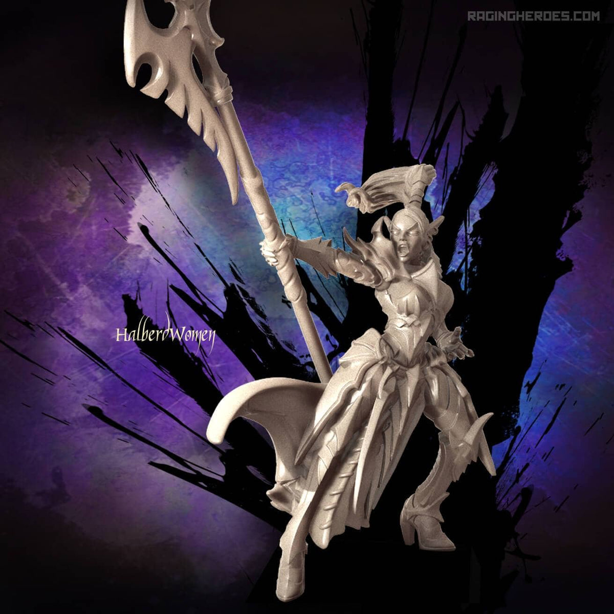 HalberdWomen PACK (DE - F) - Raging Heroes