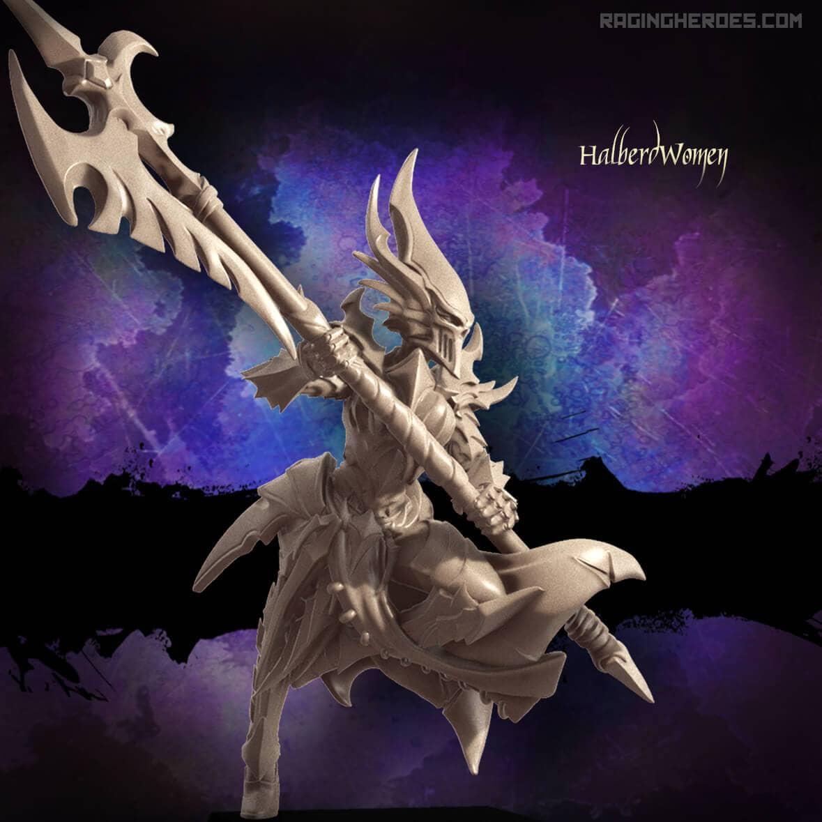 HalberdWomen PACK (DE - F) - Raging Heroes