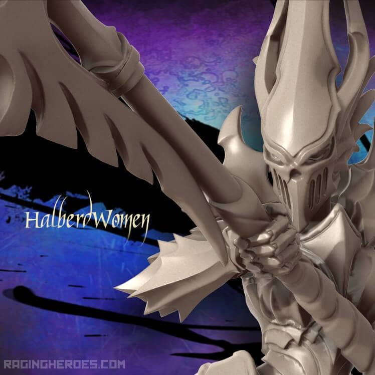 HalberdWomen - Command Group (DE - F) - Raging Heroes